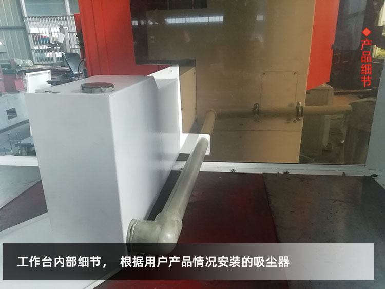 环形金刚石线切割机内部细节