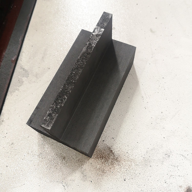 环形线切割机石墨切割直角T型切割效果