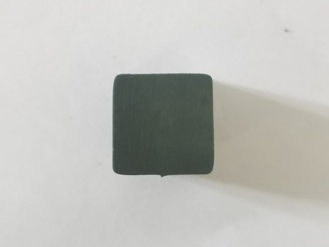 导电陶瓷切割效果，切割速度0.3mm/s