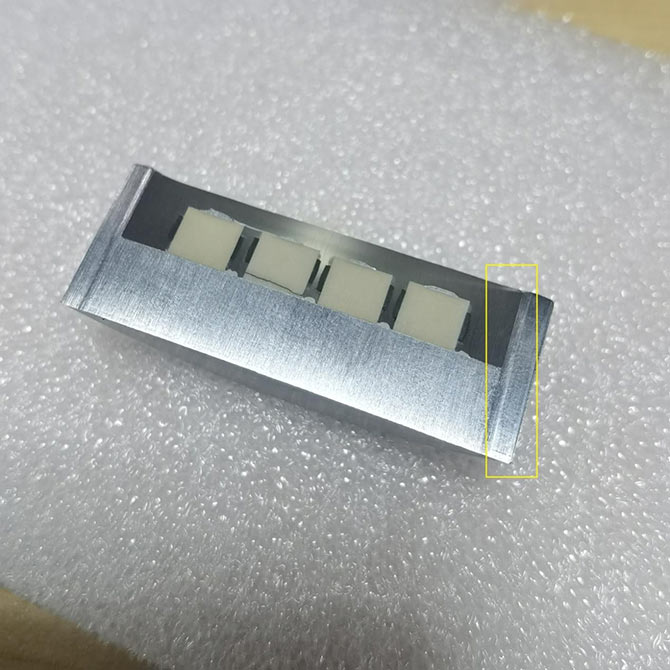 第一刀切割剖面效果