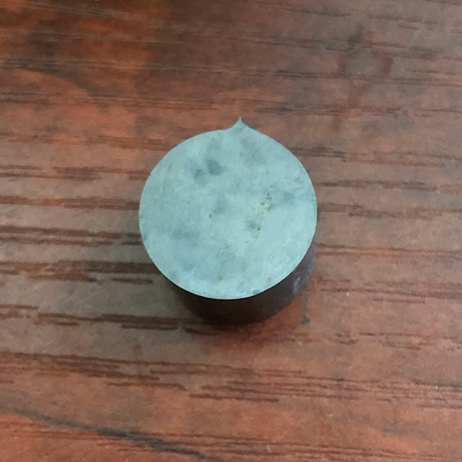 加工实例：氧化镓切圆记录，金刚石线切圆怎么处理尖头的