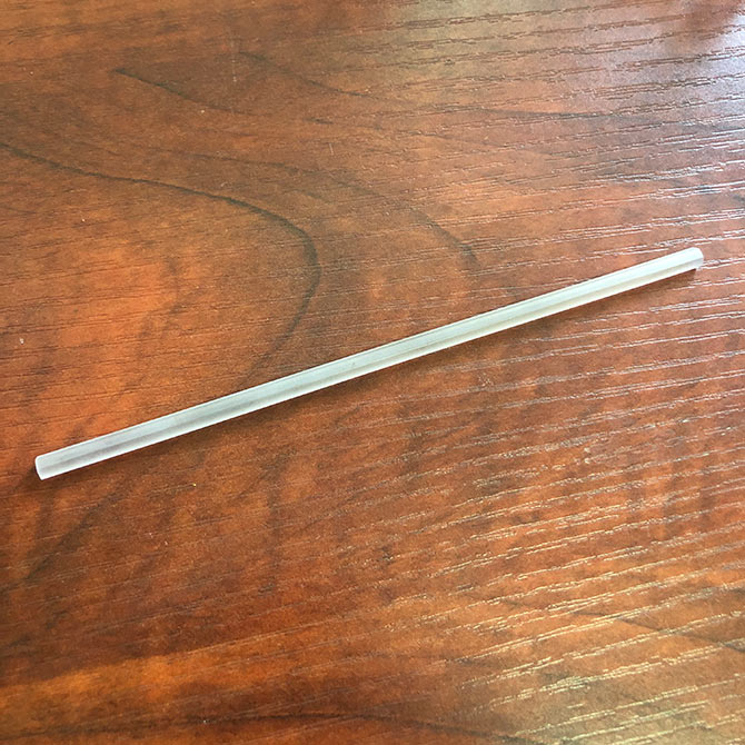 加工实例：厚度 121mm蓝宝石切割六边形