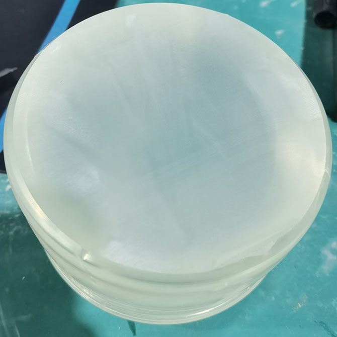 半导体晶体钽酸锂环线切效果