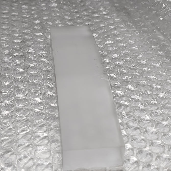 石英玻璃芯模异形切割效果